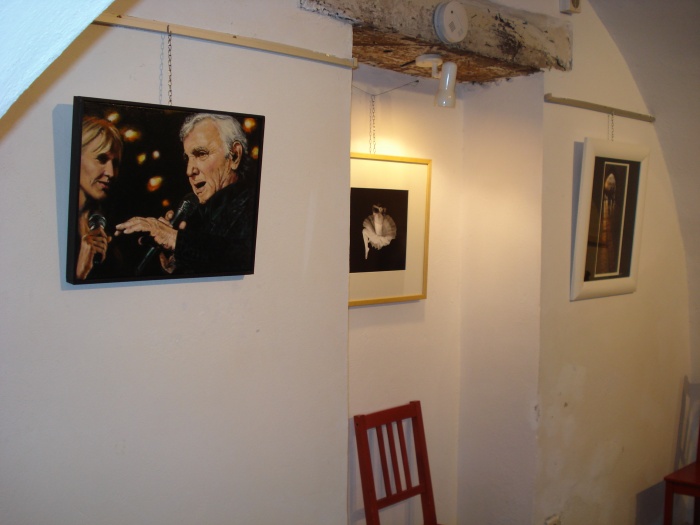 portrait de Charles Aznavour 